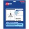 Avery Matte White Removable Rectangle Labels with Sure Feed Technology, Print-to-the-Edge, 4.75" x 3.5"